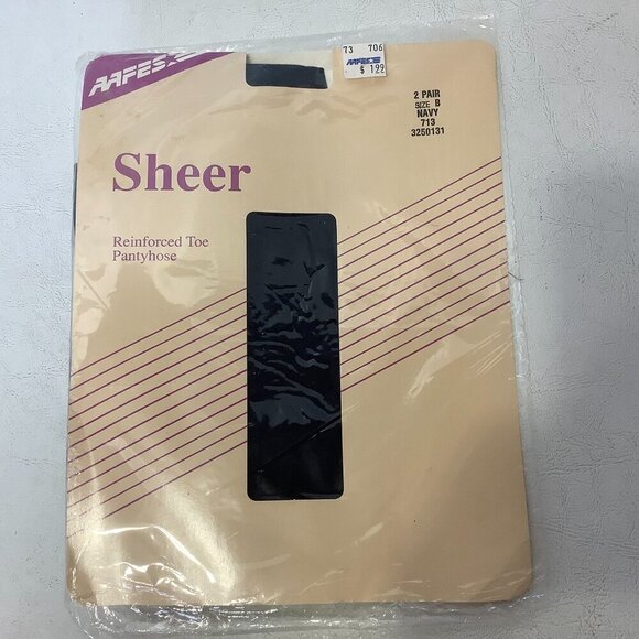 New Vintage Lot of 19 Evan-Picone Aafes Various Brands Colors Sizes Pantyhose - Picture 11 of 16